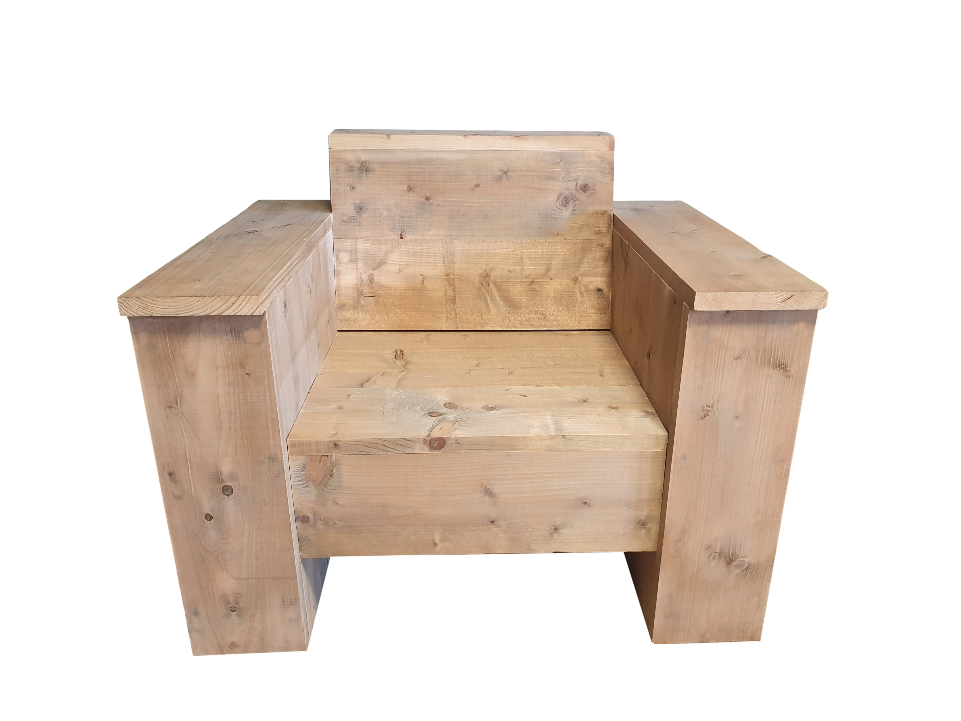 Moedig aan Draaien Voorstellen Steigerhouten loungestoel - Goedkope steigerhouten meubelen