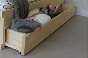 Ja, graag 1 grote opberglade eronder