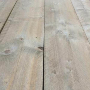 Old-look steigerhout