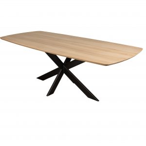 Deens ovaal eettafel.