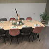 Deens ovale eiken tafel.