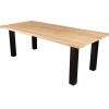 Eettafel eiken.