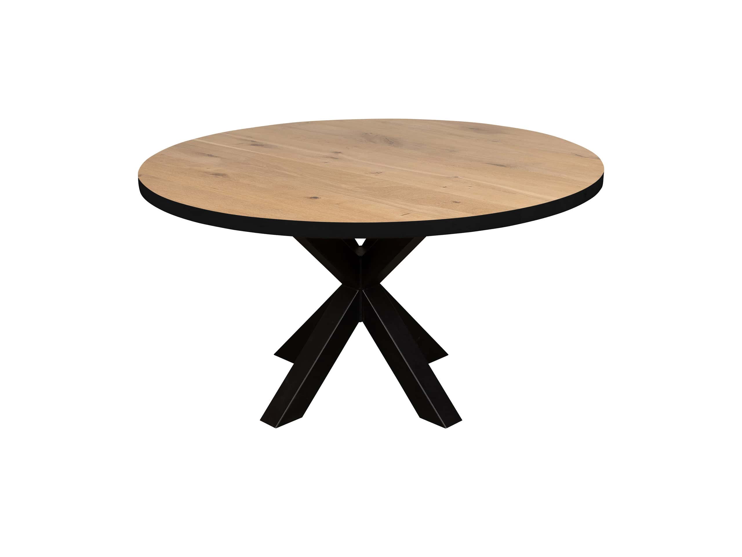 Baars verkoper Ben depressief Ronde eettafel hout stel je zelf samen! Bekijk alle ronde eettafels