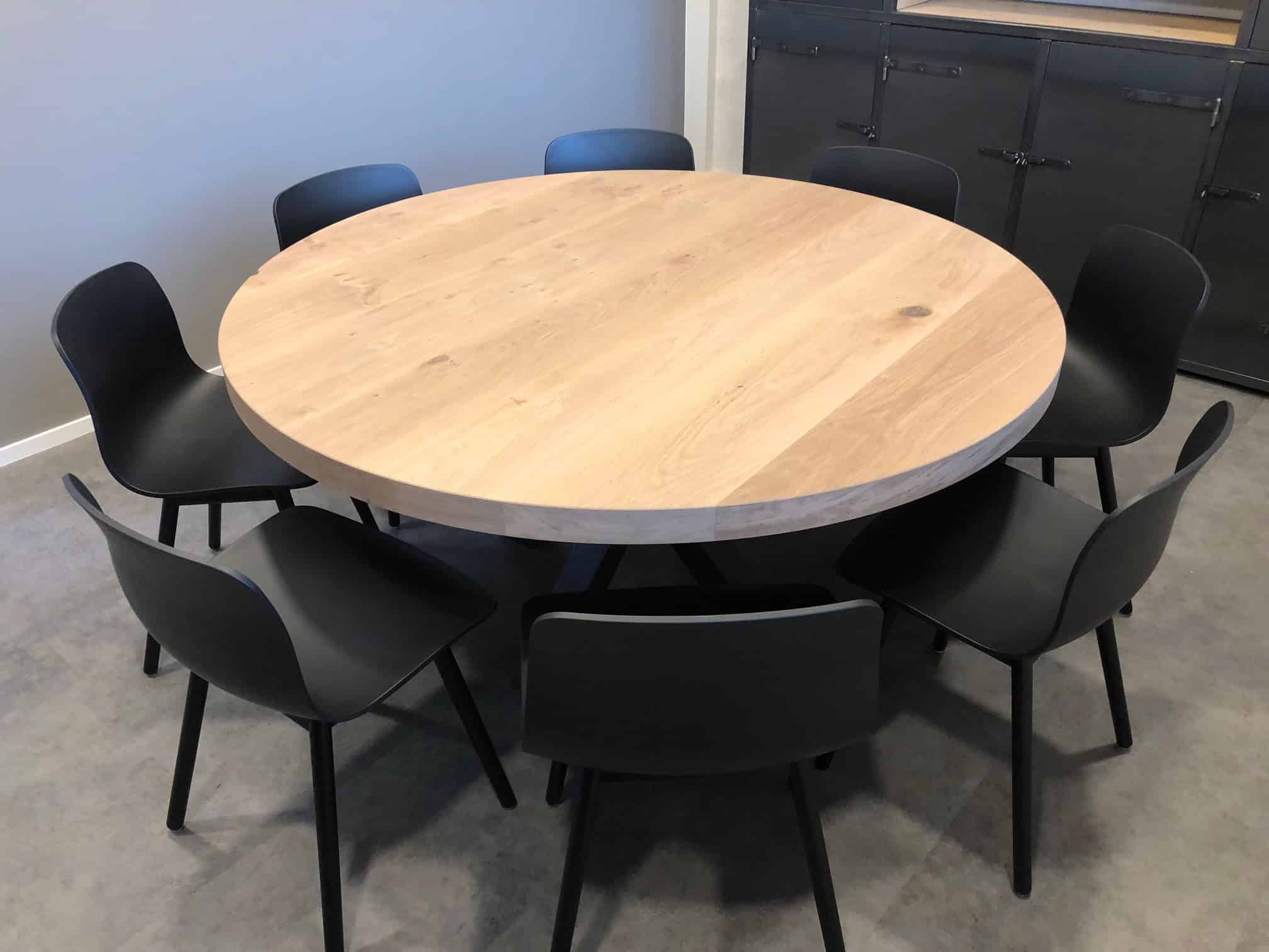 Pelagisch milieu temperatuur Ronde eettafel 6 personen stel je zelf samen! 100 tot 160cm rond mogelijk!