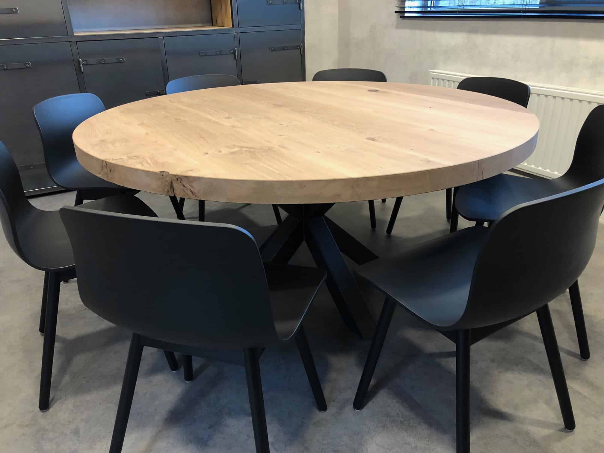 cafe buurman tevredenheid Ronde eettafel hout stel je zelf samen! Bekijk alle ronde eettafels