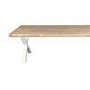 Steigerhout tafel buiten.
