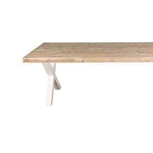 Steigerhout tafel buiten.
