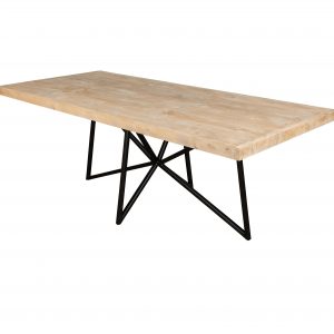 Steigerhouten tafel.