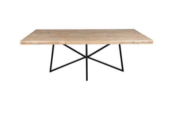 Steigerhouten tafel.