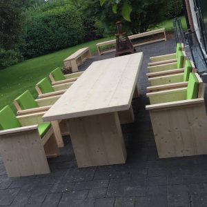 tuintafel hout.