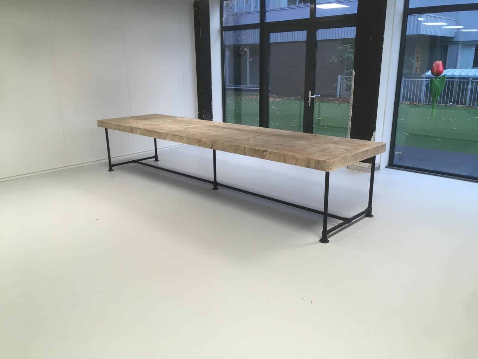 Steigerbuis tafel maat - Goedkope Meubelen