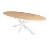 eettafel ovaal wit.