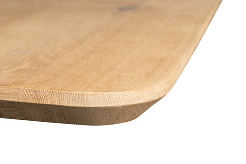 De 4 hoeken mogen wel afgerond worden