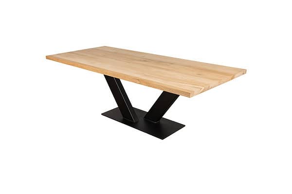 Eikenhouten eettafel.