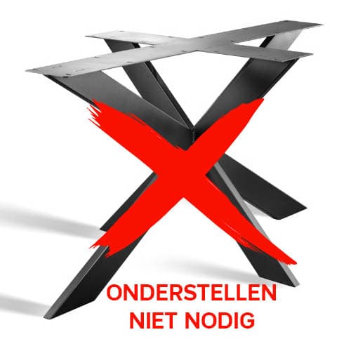 Er is geen onderstel nodig