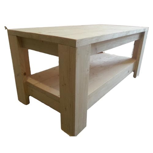 4 (half open) hoekpoten met onderblad