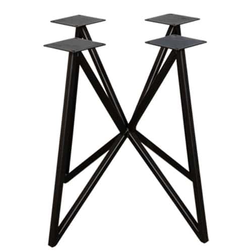 Vlinderonderstel met kokers 3x3cm