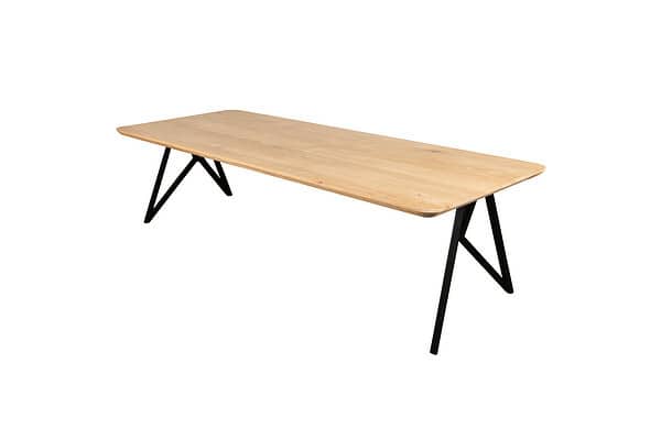 eettafel eikenhout.