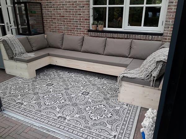 Broek Behoort Vast en zeker Tuinbank kussens - Nergens goedkoper!