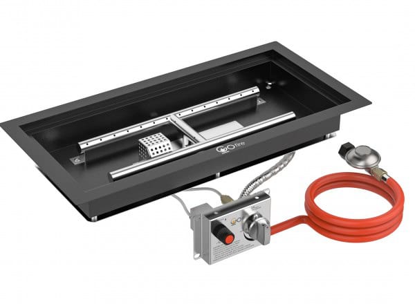 Gofire L 56x28cm zwart