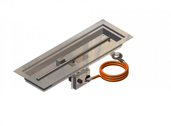 Gofire XL 75x25cm RVS