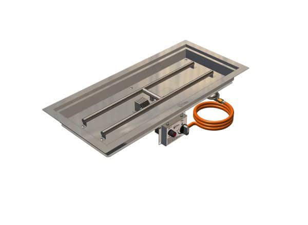 Gofire XXL 79x36cm RVS