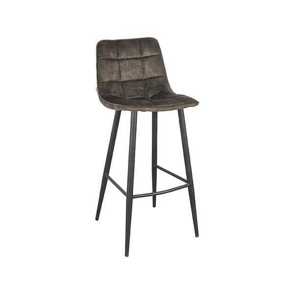 LABEL51 Barkruk Jelt - Hunter - Velours - Afbeelding 2