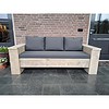 Houten loungebank old look steigerhout