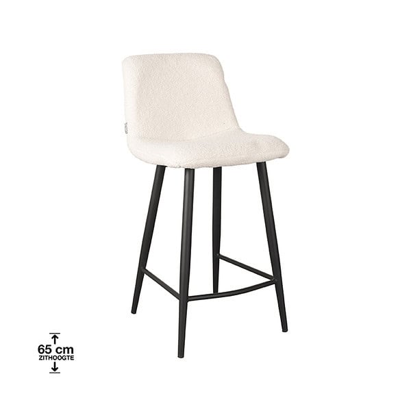 LABEL51 Barkruk Jep - Ivory - Teddy