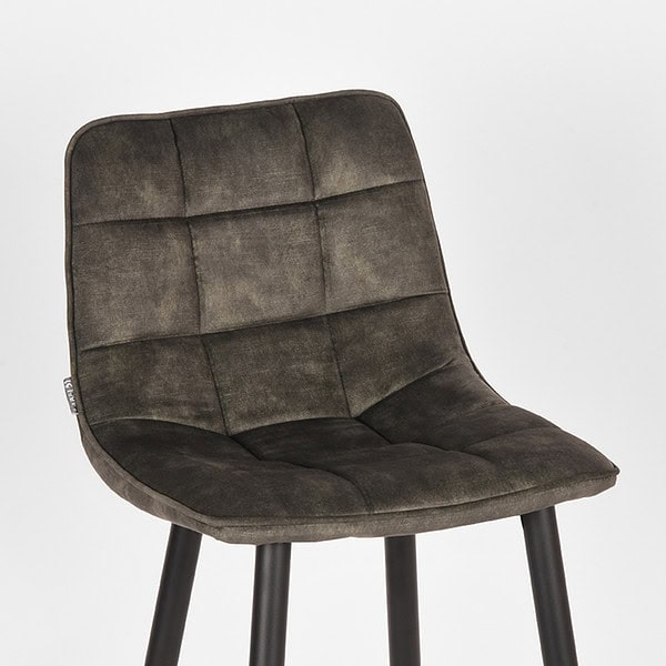 LABEL51 Barkruk Jelt 45x48x94 cm - Hunter - Velours - Afbeelding 6