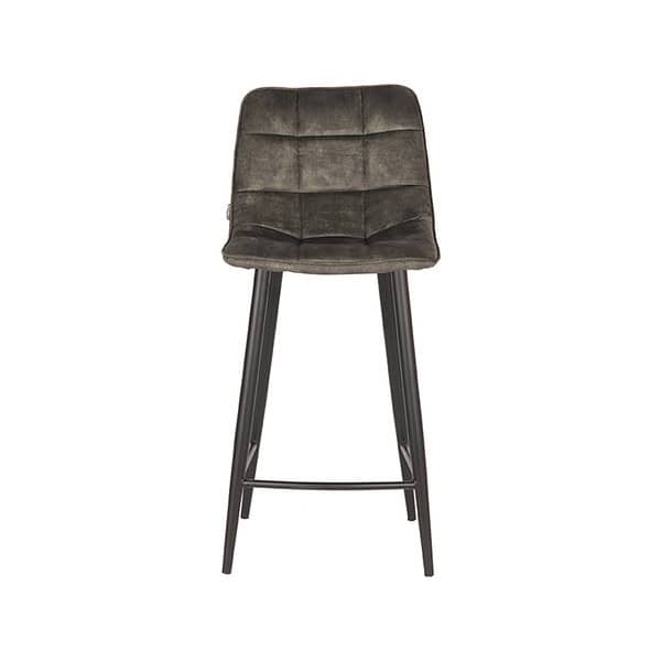 LABEL51 Barkruk Jelt 45x48x94 cm - Hunter - Velours - Afbeelding 3