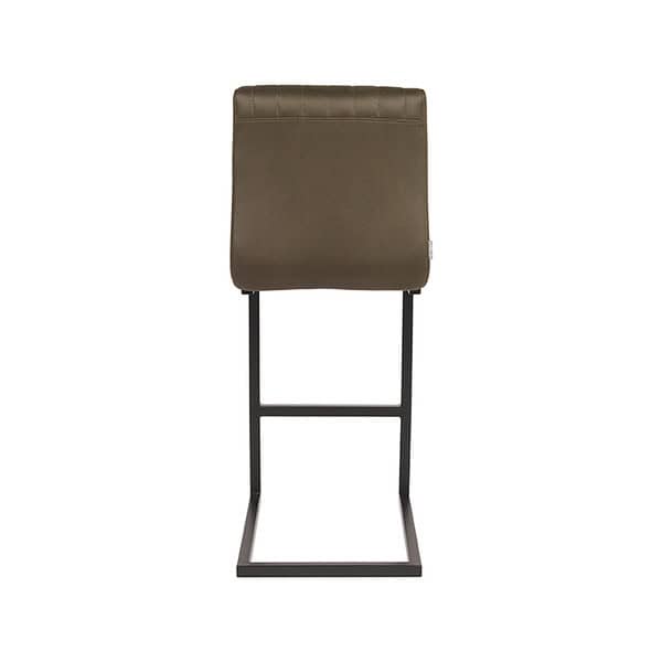 LABEL51 Barkruk Milo - Army green - Microfiber - Afbeelding 5