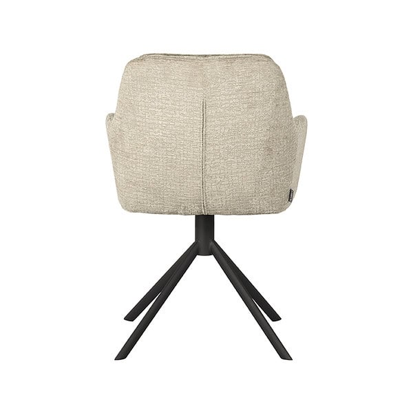 LABEL51 Eetkamerstoel Joy - Beige - Elegance - Afbeelding 5