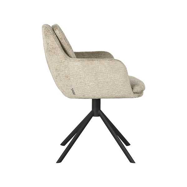 LABEL51 Eetkamerstoel Joy - Beige - Elegance - Afbeelding 4