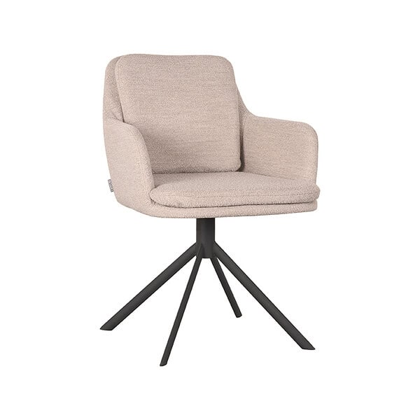 LABEL51 Eetkamerstoel Joy - Naturel - Boucle - Afbeelding 2