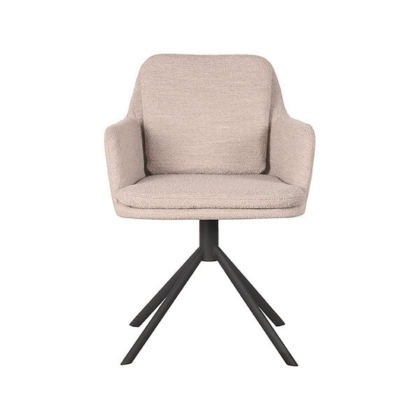 LABEL51 Eetkamerstoel Joy - Naturel - Boucle - Afbeelding 3