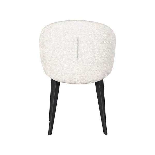 LABEL51 Eetkamerstoel Logan - Crème - Micro Suede - Afbeelding 4