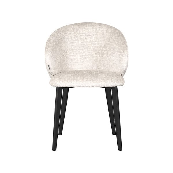 LABEL51 Eetkamerstoel Logan - Crème - Micro Suede - Afbeelding 2