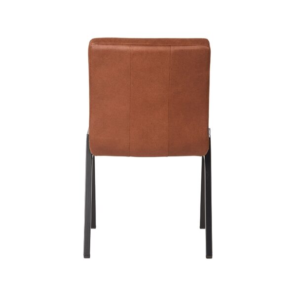 LABEL51 Eetkamerstoel Matz - Cognac - Microfiber - Afbeelding 5