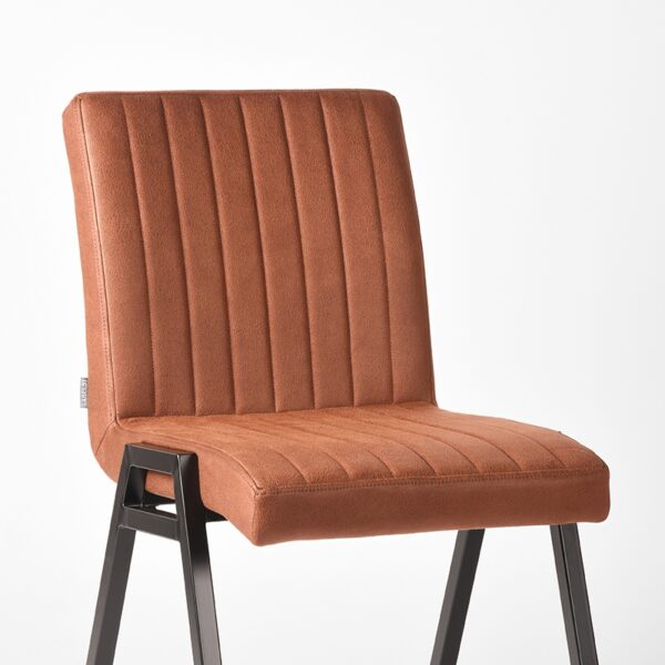 LABEL51 Eetkamerstoel Matz - Cognac - Microfiber - Afbeelding 6