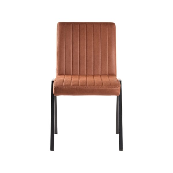 LABEL51 Eetkamerstoel Matz - Cognac - Microfiber - Afbeelding 3