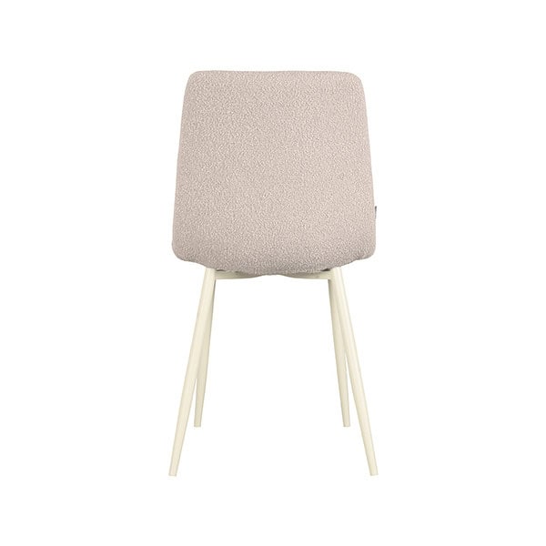 LABEL51 Eetkamerstoel Nino - Naturel - Boucle - Afbeelding 4