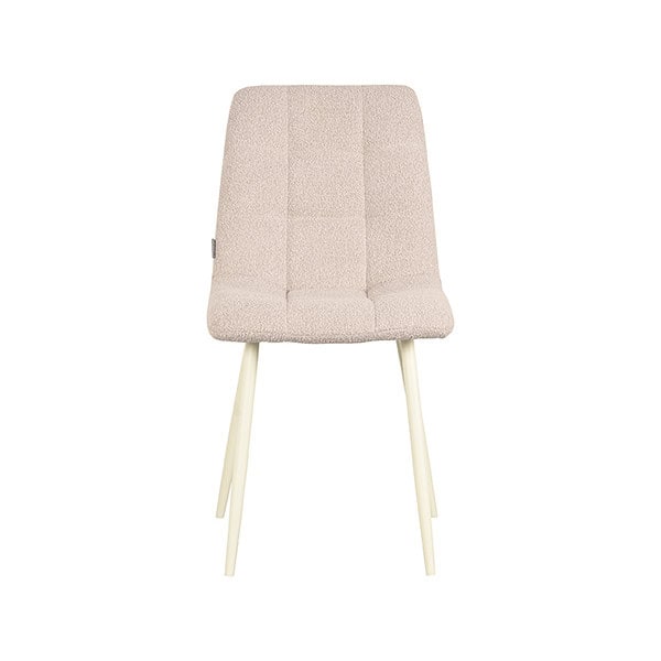 LABEL51 Eetkamerstoel Nino - Naturel - Boucle - Afbeelding 2