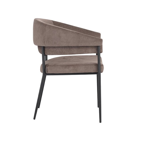 LABEL51 Eetkamerstoel President - Taupe - Cosmo - Afbeelding 3