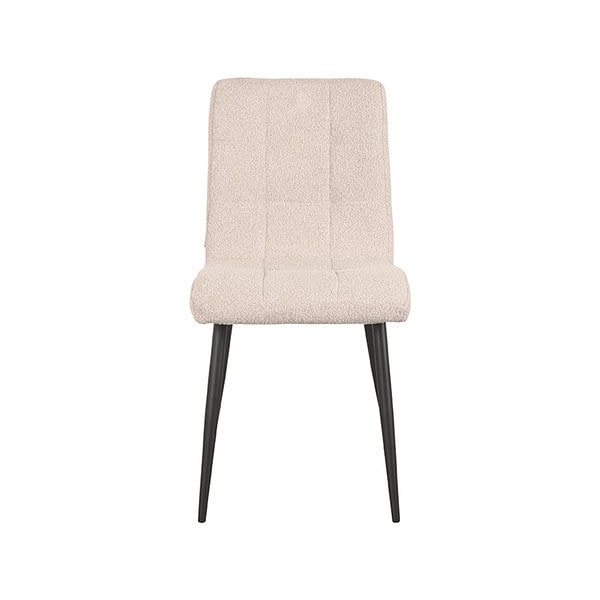 LABEL51 Eetkamerstoel Sam - Naturel - Boucle - Afbeelding 2