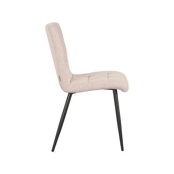LABEL51 Eetkamerstoel Sam - Naturel - Boucle - Afbeelding 3