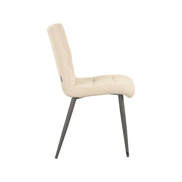 LABEL51 Eetkamerstoel Sam - Zand - Boucle - Afbeelding 3