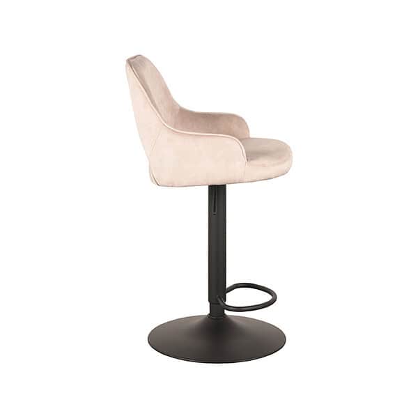 LABEL51 Barkruk Fer - Naturel - Velours - Afbeelding 6