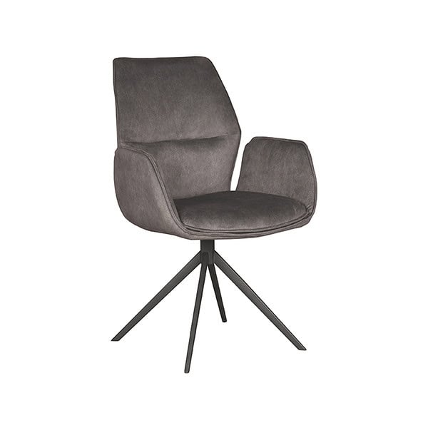 LABEL51 Eetkamerstoel Mellow - Antraciet - Cosmo - Afbeelding 2