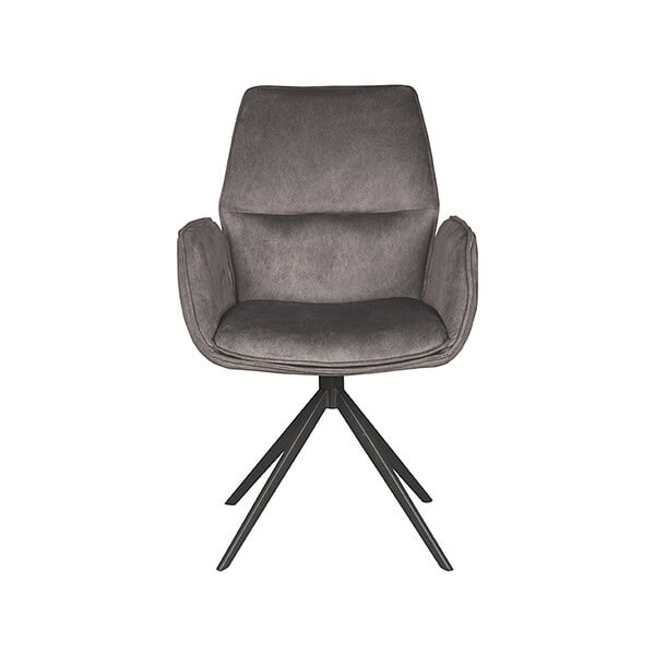 LABEL51 Eetkamerstoel Mellow - Antraciet - Cosmo - Afbeelding 3